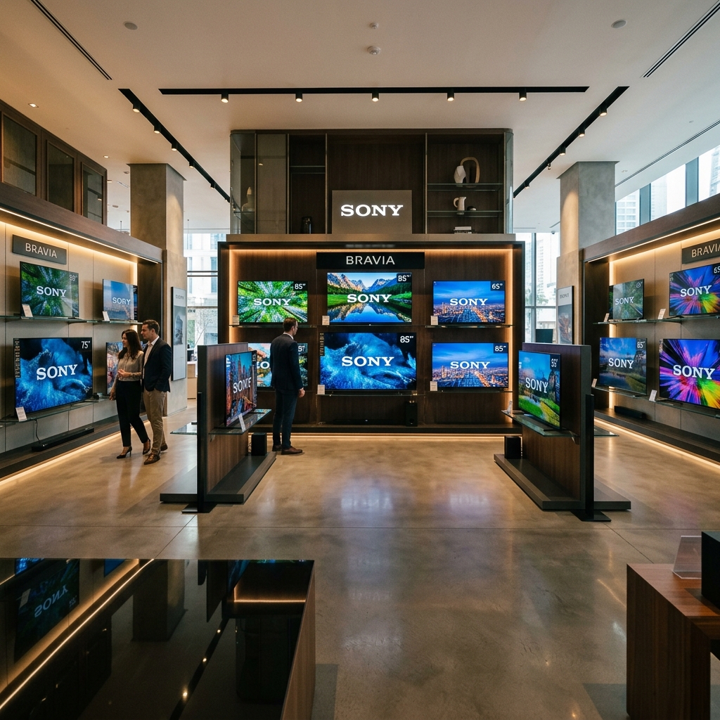 Sony Showroom Banner